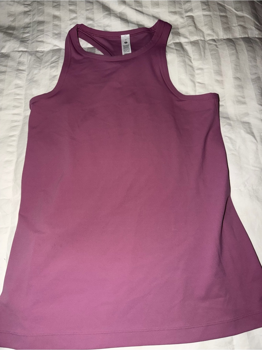 Lululemon Align Hip Length Racerback Tank Top Dusty Rose Size 10